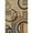 Ivory, variant on Barclay Arcs and Shapes 9 ft. 3 in. x 12 ft. 6 in. Rectangular Area Rug in Red