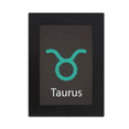 thumbnail image 1 of May April Taurus Constellation Pattern Desktop Photo Frame Picture Display Art Painting Exhibit, 1 of 3
