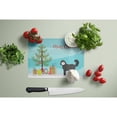 thumbnail image 3 of Carolines Treasures CK3823LCB Black Cockapoo Christmas Tree Glass Cutting Board Large, 12H x 16W, multicolor, 3 of 4