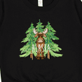 thumbnail image 3 of Inktastic Alaska Moose and Trees Toddler Sweatshirt, 3 of 4