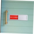 thumbnail image 6 of Supvox Silver Magnetic Bathroom Office Door Signs Acrylic ABS Slide Indicator 2Pcs, 6 of 8