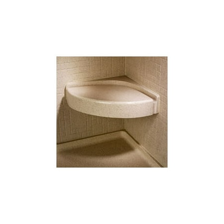 Swan CS-1616-010 Composite Wall Mounted Shower Seat, Available in Various Colors