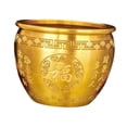 thumbnail image 2 of Cuenco de latón con forma de cuenco de tesoro, decoración Feng Shui, centro de mesa, figura para oficina 2.95 pulgadas1.97 pulgadas, 2 of 9