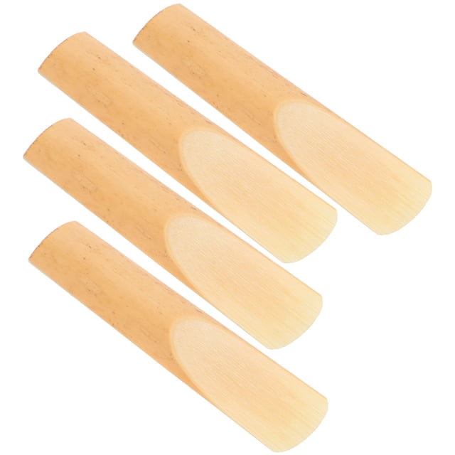 LOLIPPYY 20Pcs Alto Saxophone Reeds Sturdy Quality Khaki Reeds for Easy Installation and Longterm Use