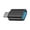Black, variant on Type C Male USB3.0 Female Adapter Data Transfer Tool Portable Metal Connectors For Smartphones And Laptops