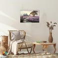 thumbnail image 4 of Farmhouse Canvas Wall Art, Vintage Barn and Purple Flowers Picture Wall Art for Bedroom, Country Room Decorations, Spring Country Sunrise Pictures for Farmhouse Living Room Wall Decor 12x18 Inches, 4 of 6