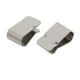 thumbnail image 3 of 20pcs resorte de acero inoxidable U Clip tono de plata 21.4mmx12mm, 3 of 4