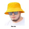 thumbnail image 1 of Baohd 1/2/3/5 Lightweight And Comfortable Fisherman Hats For Men Wide Application Polyester Sun Protection Hat yellow Plus Size 1 Pc, 1 of 6