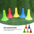 thumbnail image 6 of OUNONA  5 Pcs Yellow Football Training Tools PE Material Markers Child, 6 of 8