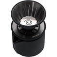 thumbnail image 4 of Travel Pour Over Set, Portable Pour Over Coffee Maker Set, Single Cup Travel Coffee Dripper, Use V60 and Wave Filter Paper Coffee Maker, 304 Stainless Steel, Matte Black Coating, 4 of 7