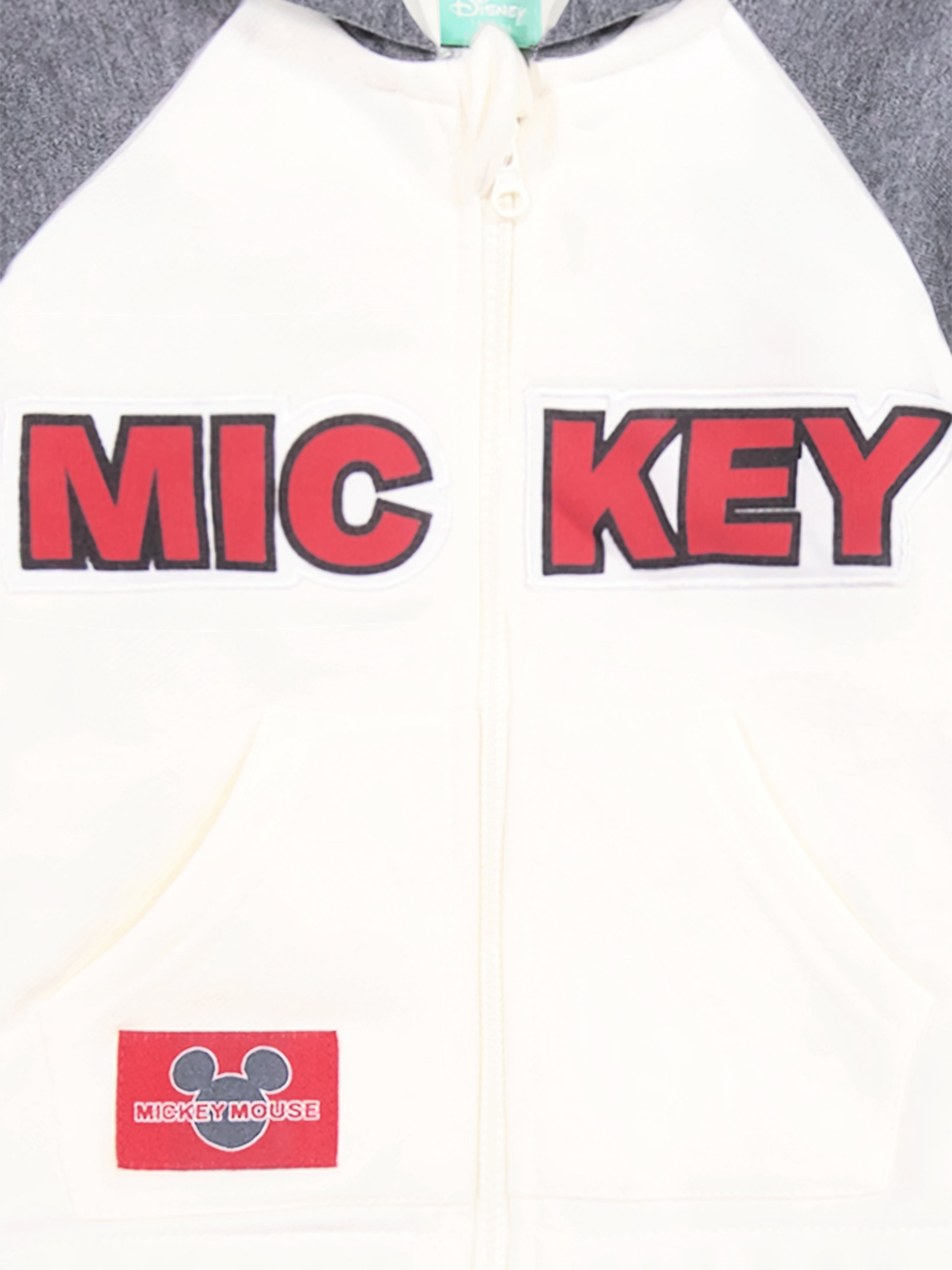 Mickey Mouse Baby Boy 3 Piece Fleece Jogger Set, Sizes 0-24 Months