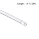 thumbnail image 2 of Tubo de manguera de aire Uxcell para transferencia de agua, silicona, transparente 1 pieza 0.06''x0.1''x3.28ft, 2 of 3
