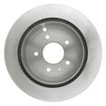 thumbnail image 2 of KarParts360 For Chevy Captiva Sport 2008 2009 2010 2011 Disc Brake Rotor | Rear | Made Of Cast Iron | Plain Hat Finish | Vented | Non-Coated Finish, 2 of 5