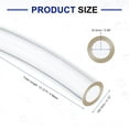 thumbnail image 2 of Tubing, 2mm ID x 3mm OD - 13 Feet Long Clear Vinyl Water Pipe, Lightweight Plastic Flexible, 2 of 6