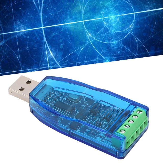 Serial Port Adapter, RS-232 to USB Converter Cable USB Powered with TVS Transient Suppression , ESD , Plug and Play for , Mac, Linux, Blue ABS Material, Up to