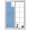 Blue, variant on Reusable Frosted Window Coverings, Red Window Privacy Film Frosted, Farmhouse Burlap Solid Red Color Modern Linen Texture Sun Blocking Windows Stickers for Kitchen Front Door, 23.6 x 59 Inches