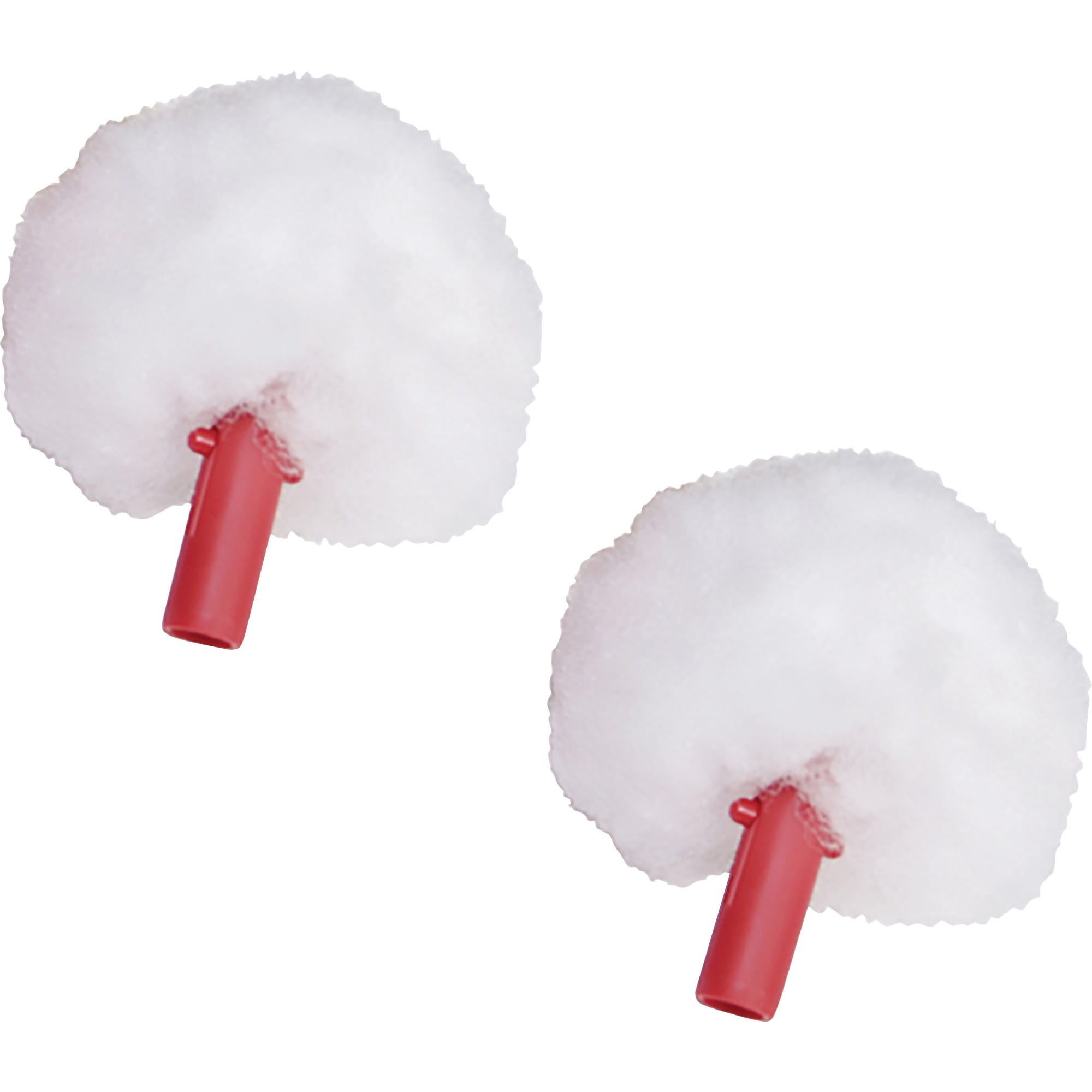 Unger, UNGBSRHR, Toilet Bowl Brush Replacement Brush Heads, 10 / Carton, White