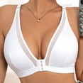 thumbnail image 4 of Bixock Jelly Front Closure Bras for Women Wireless Push Up Bra Seamless Padded Comfortable Supportive Everyday Bra, 4 of 6