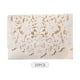 thumbnail image 2 of 25 tarjetas de invitación de boda huecas con sobres para boda, despedida de soltera, tarjeta de feli Tomshoo  Blanco/25 piezas, 2 of 7