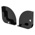 thumbnail image 1 of Soporte de discos Baoblaze 2 piezas acrílico negro Estante de almacenamiento, 1 of 8