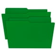 thumbnail image 5 of UOFFICE File Folder Letter Size 1/2 Cut Tab 100 Count, 1 Pack, Deep Green, 5 of 9