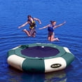 thumbnail image 5 of Rave Sport Aqua Jump Eclipse 120 Trampoline d'Eau avec Échelle, Vert et Beige, 5 of 5