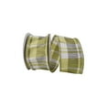 thumbnail image 1 of Reliant Ribbon 93127W-933-40F 20.5 in. 10 Yards Dupioni Willow Wired Edge Ribbon, Willow, 1 of 1