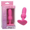 thumbnail image 1 of First Time Vibrating Beaded Anal Probe - Pink, 1 of 8