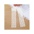 thumbnail image 6 of INSPIRE CHIC Women's Long Polka Point Bowknot Lace Pleated Gloves Fashion Fingerness Arm Sleeves for Female Vintage Opera Dance Party White1, 6 of 6