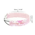 thumbnail image 4 of Unique Bargains 1 Pc Elastic Band Sequins Headbands for Women Pink, 4 of 6