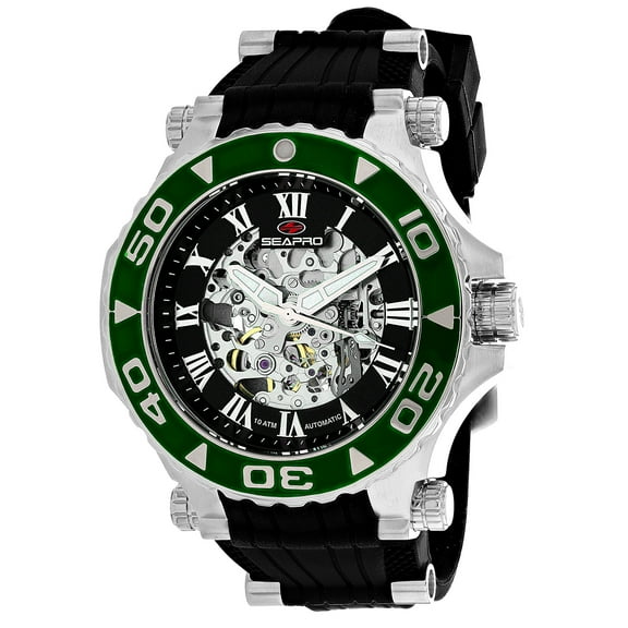 Seapro Men's Seaway Black Dial Watch - SP7752