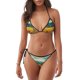 thumbnail image 1 of Fotbe Field Style Bicycle Young Sunflower Traje de Baño para Mujer de Dos Piezas – Bikini Sexy de Tirantes Tipo Halter con Diseño Triangular, 1 of 6