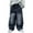 Black, variant on Boys Jeans Child Boys Denim Cargo Pants Elastic Waist Solid Regular Fit Thin Breathable Jeans Baby Boy Pants Navy 5 Years-6 Years