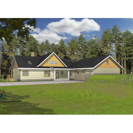 001-2109: Craftsman ICF 2 Bed 3 Bath Luxury Home Plan 3318 Sq Ft: Full Blueprints with License to Build by Home Plan Marketplace – Lesuto