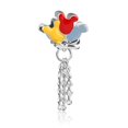 thumbnail image 1 of Abalorios baratija de plata 925 para pulsera encajar Pandora Globo y cadena de seguridad Joyas de bricolaje Gao Jiahui unisex, 1 of 2
