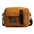thumbnail image 2 of Corduroy Shoulder Bag Solid Color Women Handbag Adjustable Strap Female Satchels, 2 of 10