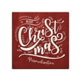 thumbnail image 2 of Personalized Merry Christmas Canvas 12x12, 2 of 2