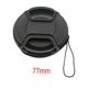 thumbnail image 2 of tapa de lente sin palabras 49 52 55 58 62 67 72 7782mm tapa de lente, 2 of 7