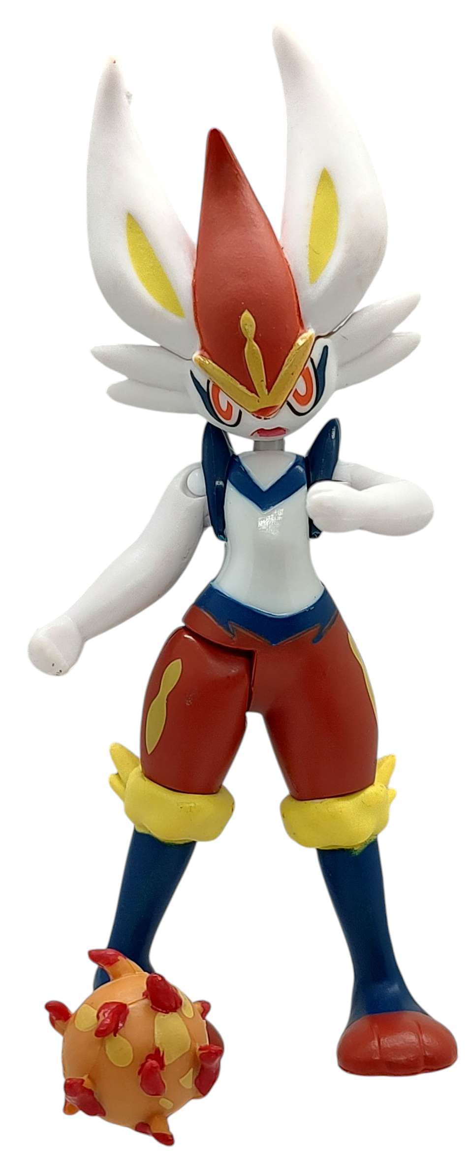 ポケモン エースバーン フィギュア Cinderace ポケモンセレク I5Z2 Pokémon Select Cinderace Articulated Action Figure by Jazwares – 6