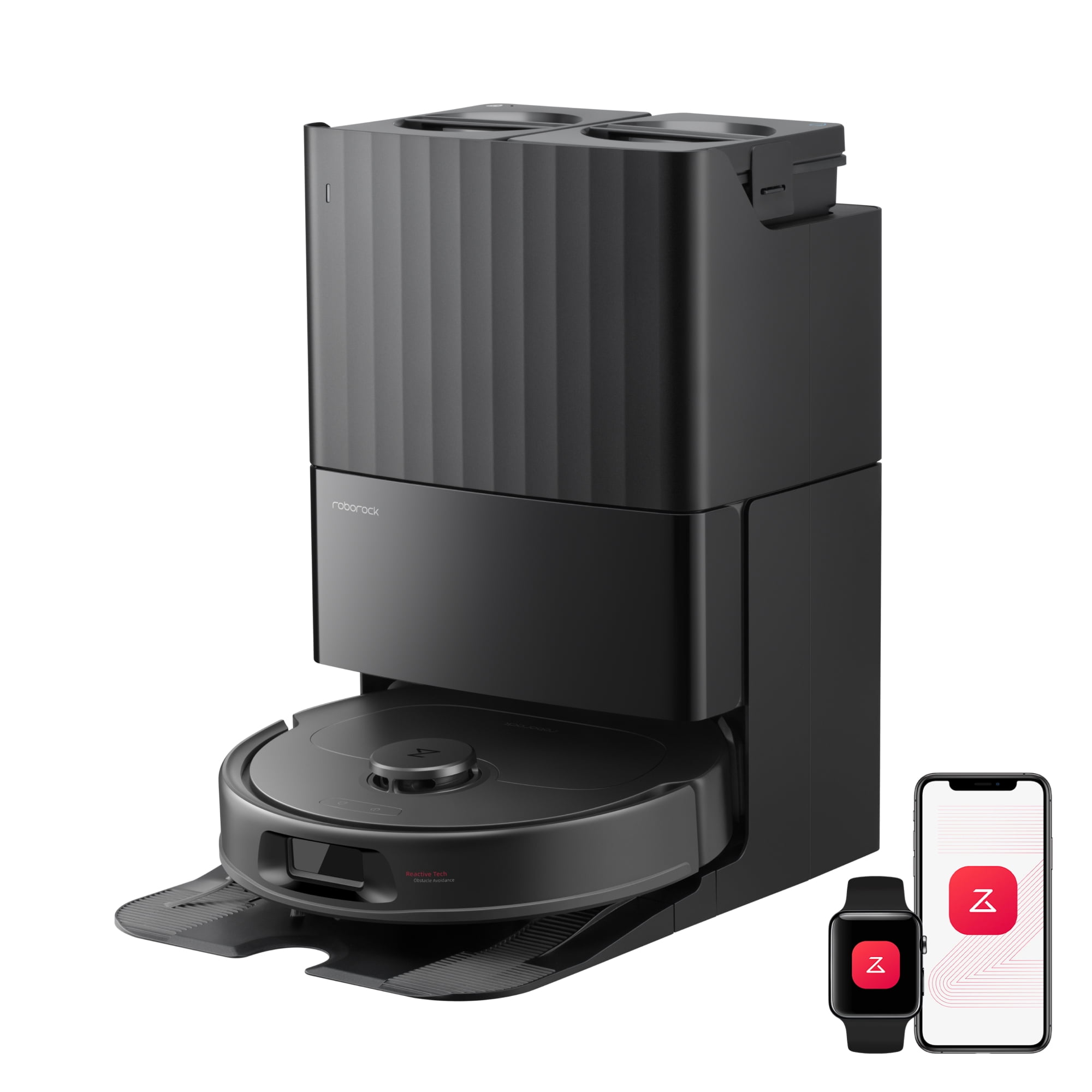 Roborock Qrevo series S Pro SE Robot Vacuum and Mop, 18,000Pa Suction, Multifunctional Dock with 167℉ Mop Self-Cleaning, Smart Obstacle Avoidance, Anti-Tangle Brush, Liftable Spinning Mop