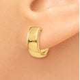 thumbnail image 3 of 14k Hinged Hoop Earrings TL563, 3 of 4