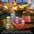 thumbnail image 4 of Yayeee Flameless Candles with Remote Flickering Battery Operated Multi Color Changing, Fall Pattern, 4 of 7