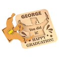 thumbnail image 4 of 3D Wooden Graduation Card Set Cut Class Of 2025 Keepsake With Decor Plaque & Box For (Natural Birch Plywood), 4 of 9