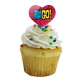 thumbnail image 5 of Teen Titans Go! Logo Heart Love Cupcake Picks Toppers Decoration Set of 6, 5 of 7