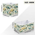 thumbnail image 2 of Foldable Fabric Storage Bin Home Cubes Clothing Organizer Bins Large Collapsible Box Basket for Home Organizer Colorful Turtles and Birds Pattern, 2 of 7