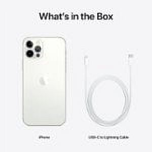 Restored Apple iPhone 12 Pro - Boost Mobile - 256 GB Silver (Refurbished)
