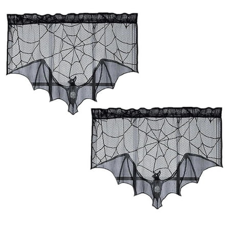 

AdXKenry Hangs for Outside Halloween Decoration Festival Lace Table Flag Fireplace Cloth Fireplace Decoration Pendant
