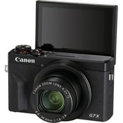 Canon PowerShot G7 X Mark III Digital Camera (Black) with Essential Accessory Bundle - Includes: SanDisk Ultra 64GB SDXC Memory Card,1x Seller Supplied Replacement Battery +more International Version