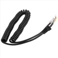 thumbnail image 2 of 3X Reemplazo del Microfono del Altavoz de la Mano del Coche Cable Cuerda Alambre de Microfono para -48A6 de Talkie Walkie Radio de Coche, 2 of 5