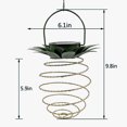 thumbnail image 3 of 2 Pack Outdoor Solar Hanging Lantern Lights - 60LED Waterproof Solar Pineapple Light Outdoor for Garden,Yard Porch Lawn Backyard Landscape Pathway Patio Outside Gardening, 3 of 5